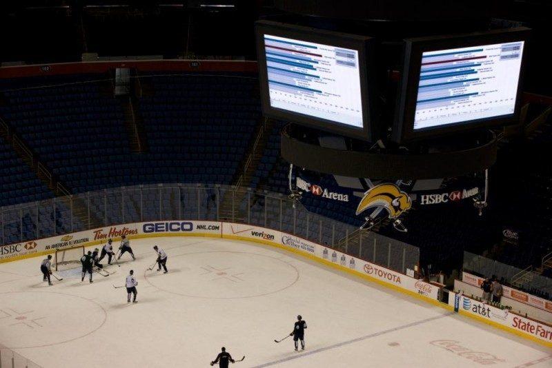 Buffalo Sabres hyödyntää Sportsia harjoituksissaan