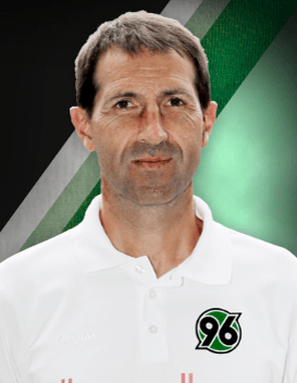 Julen Masach, the assistant trainer of Hannover 96