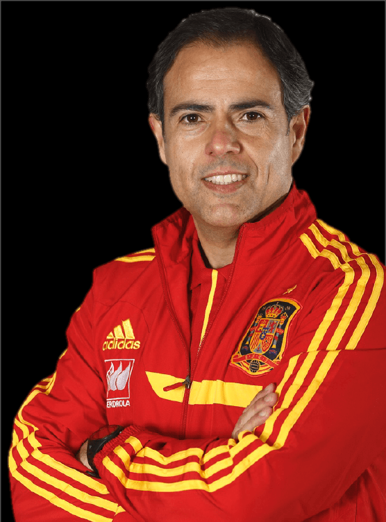 Javier Miñano, the athletic trainer Spanish men’s national soccer team