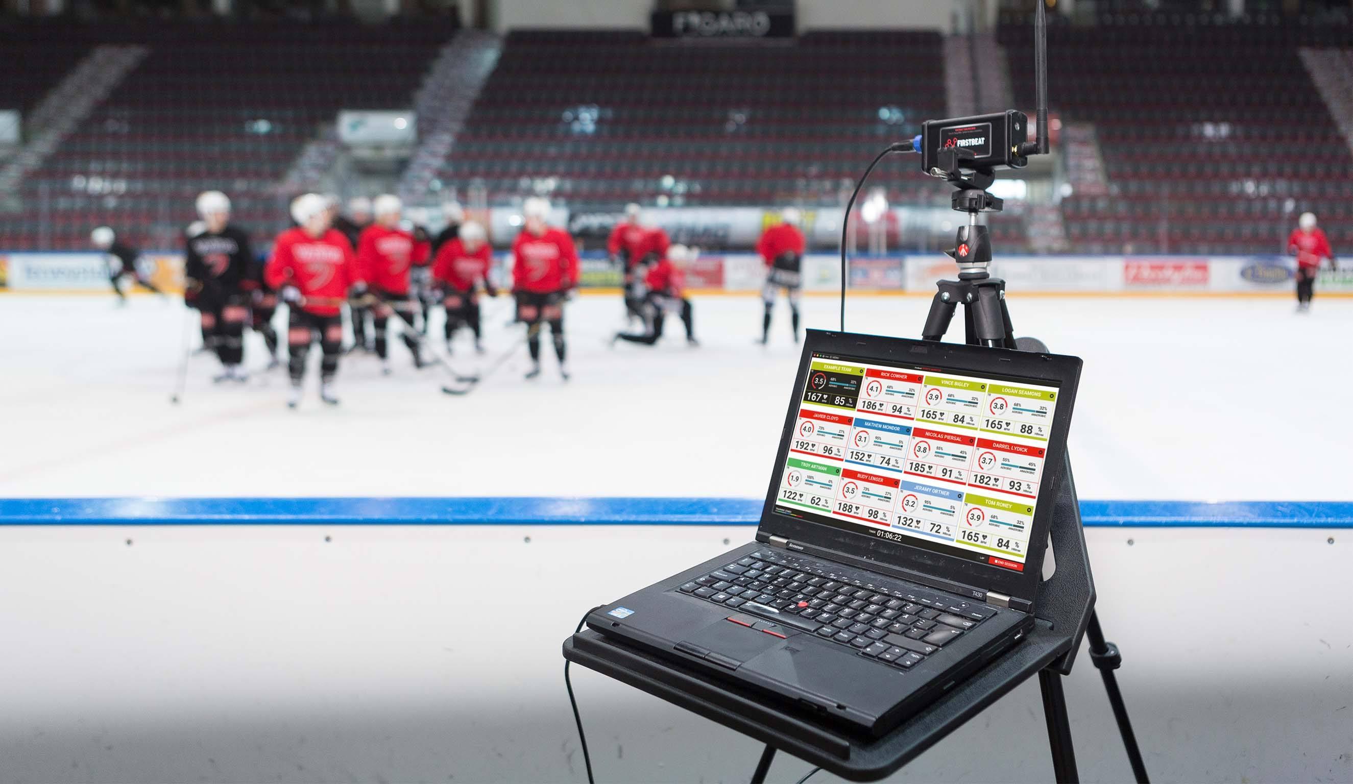 Firstbeat Sports Monitor used in the NHL