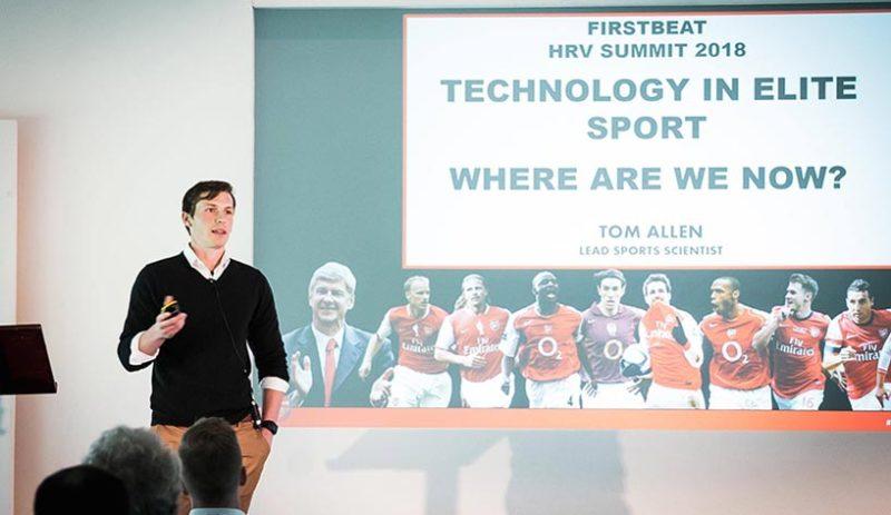 tom allen arsenal at firstbeat hrv summit 2018