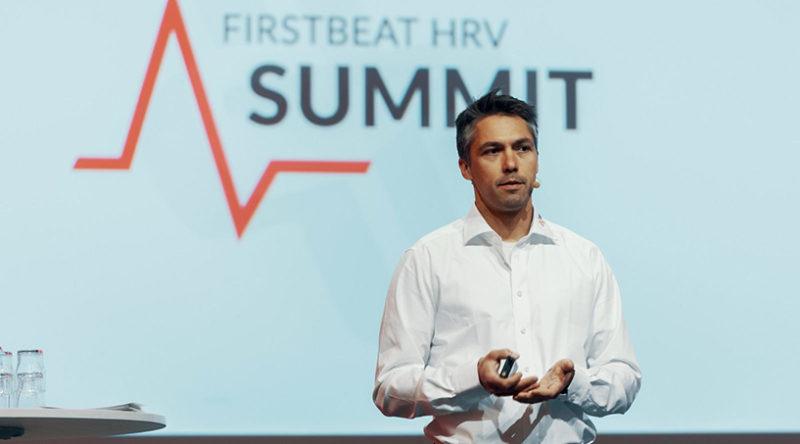 Veli-Pekka Kurunmaki (Director Professional Sports at Firstbeat) at Firstbeat HRV Summit 2019
