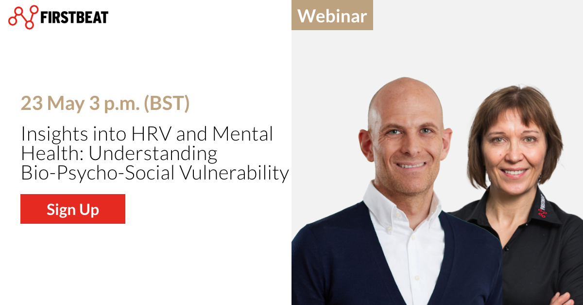 Firstbeat webinar: insights into HRV and mental health